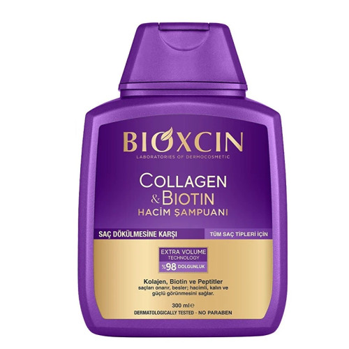 شامپو بیوکسین BIOXCIN حاوی کلاژن و بیوتین