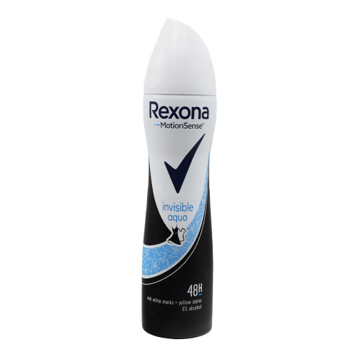 اسپری ضد تعریق زنانه اینویزیبل آکوا رکسونا Rexona Invisible Aqua Body Spray