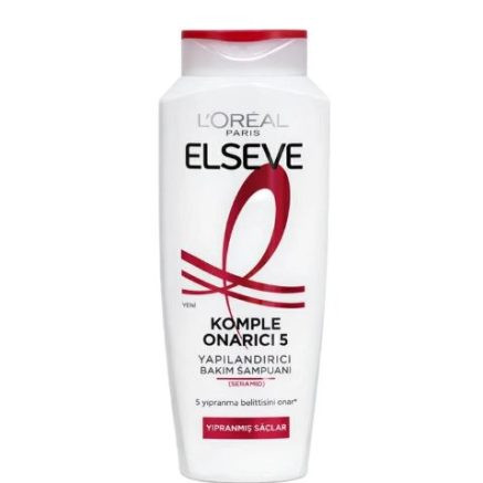شامپو لورال Loreal موهای آسیب دیده و ضعیف 5 کاره مدل Komple Onarici